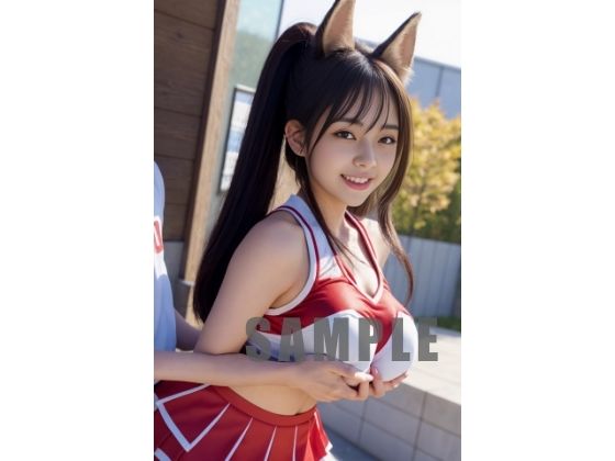 サンプル画像4:コスプレ美女はキツネの夢を見るか？(ai think so) [d_300266]