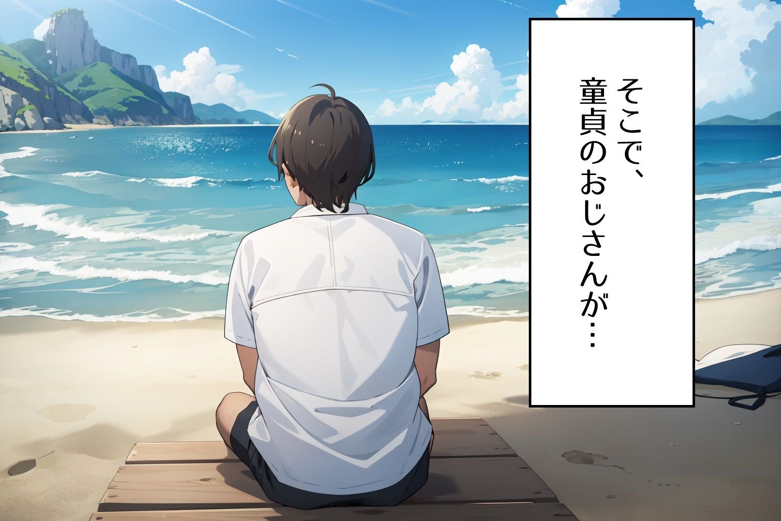 サンプル画像2:おいでませ！メ●●キ島 〜童貞がS級種付けおじさんになるまで〜(ゆっちAIA) [d_300268]