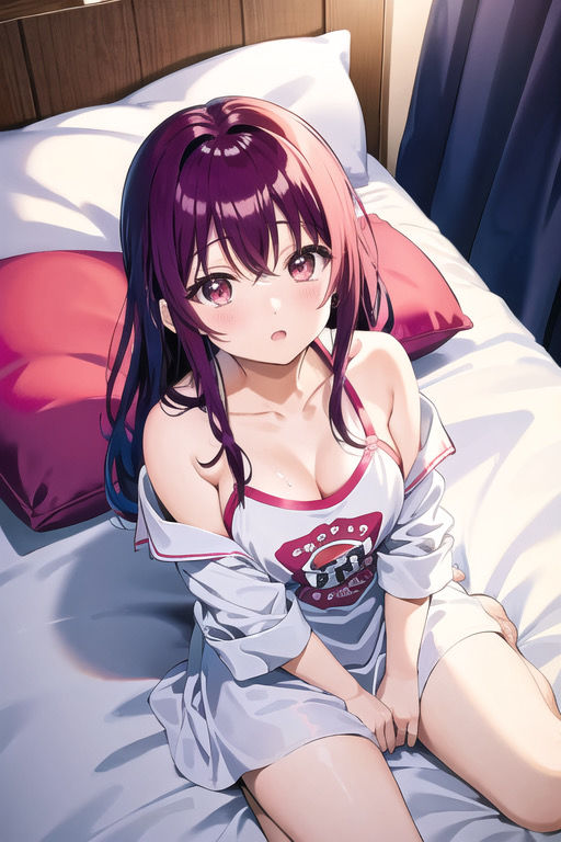 サンプル画像4:虹かけ誌 プリキュア イラスト集6 星空みゆき パジャマ日和(九情承太郎商店) [d_300291]