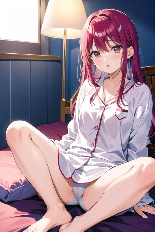 サンプル画像5:虹かけ誌 プリキュア イラスト集6 星空みゆき パジャマ日和(九情承太郎商店) [d_300291]