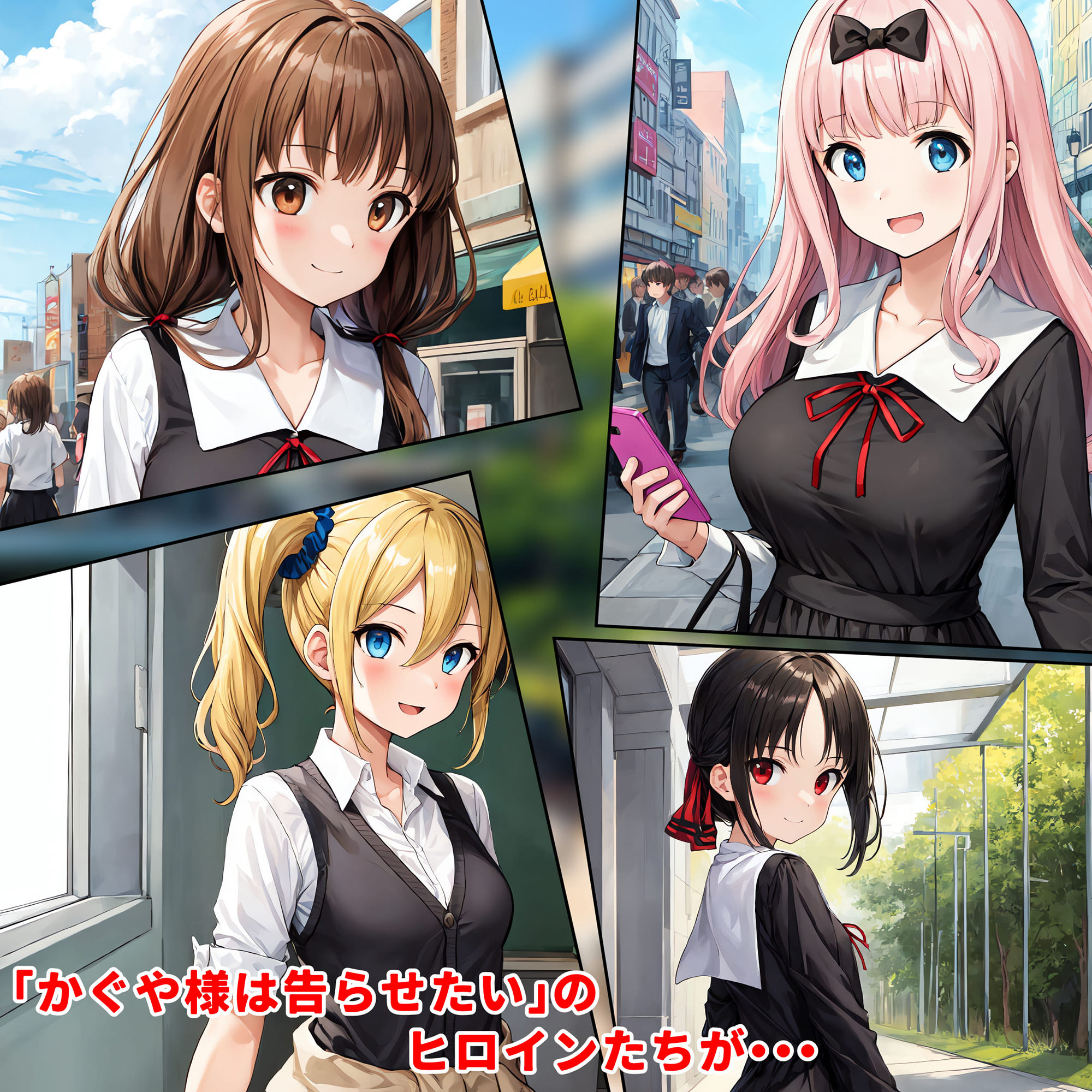 サンプル画像1:かぐや様たちは堕とされる ―天才たちのおまんこ略奪戦―(シチュエーション同好会) [d_300325]