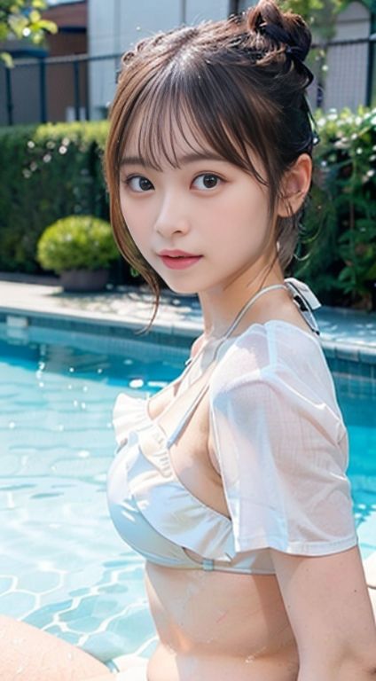 サンプル画像4:美女学園〜poolside〜(ひなクラブ) [d_300333]