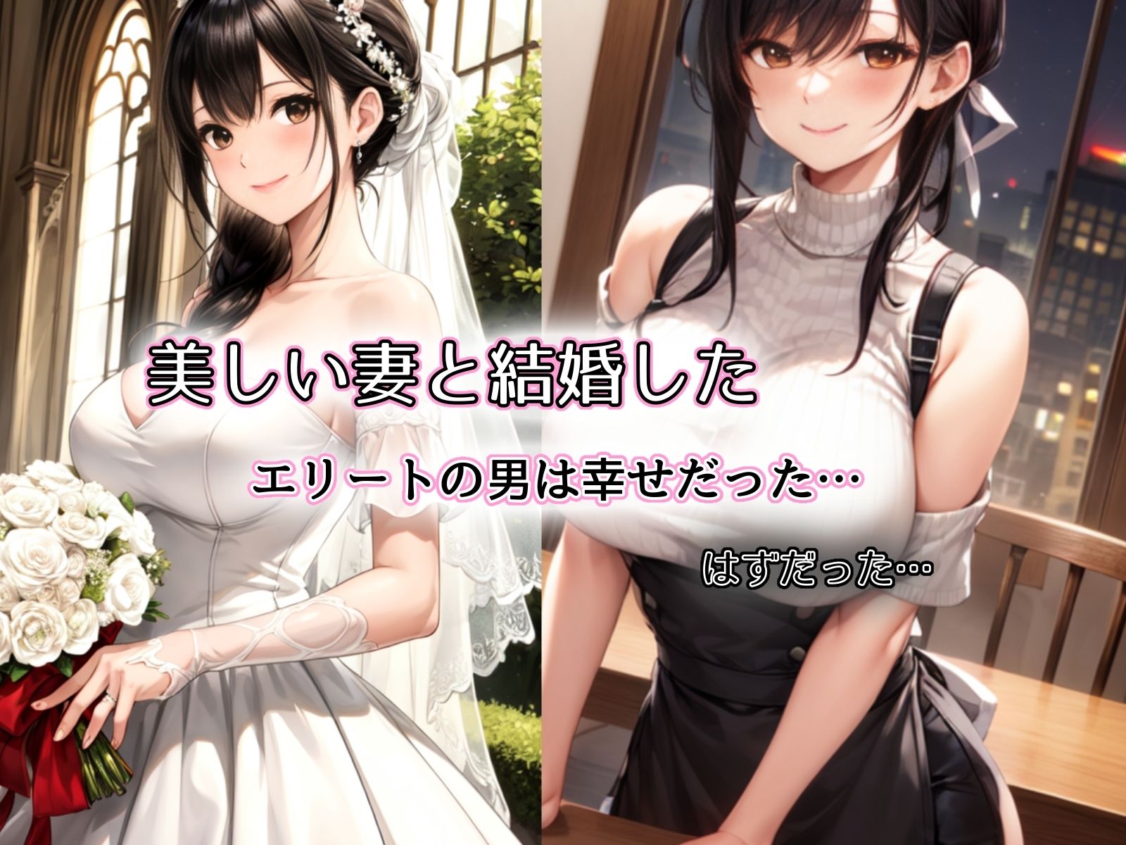 サンプル画像1:僕の愛する妻が清楚系ビッチ妻だったなんて(bbの部屋) [d_300359]