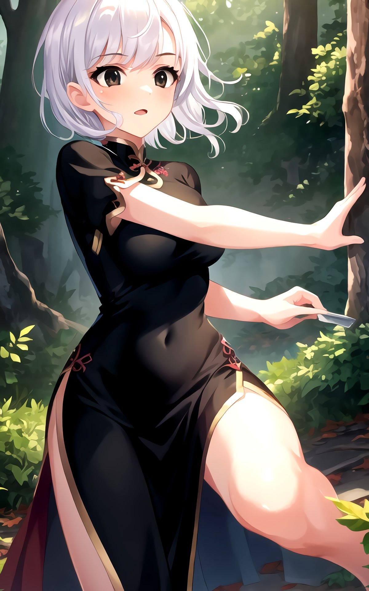 サンプル画像1:女格闘家陥落(aiルペルカリア) [d_300375]