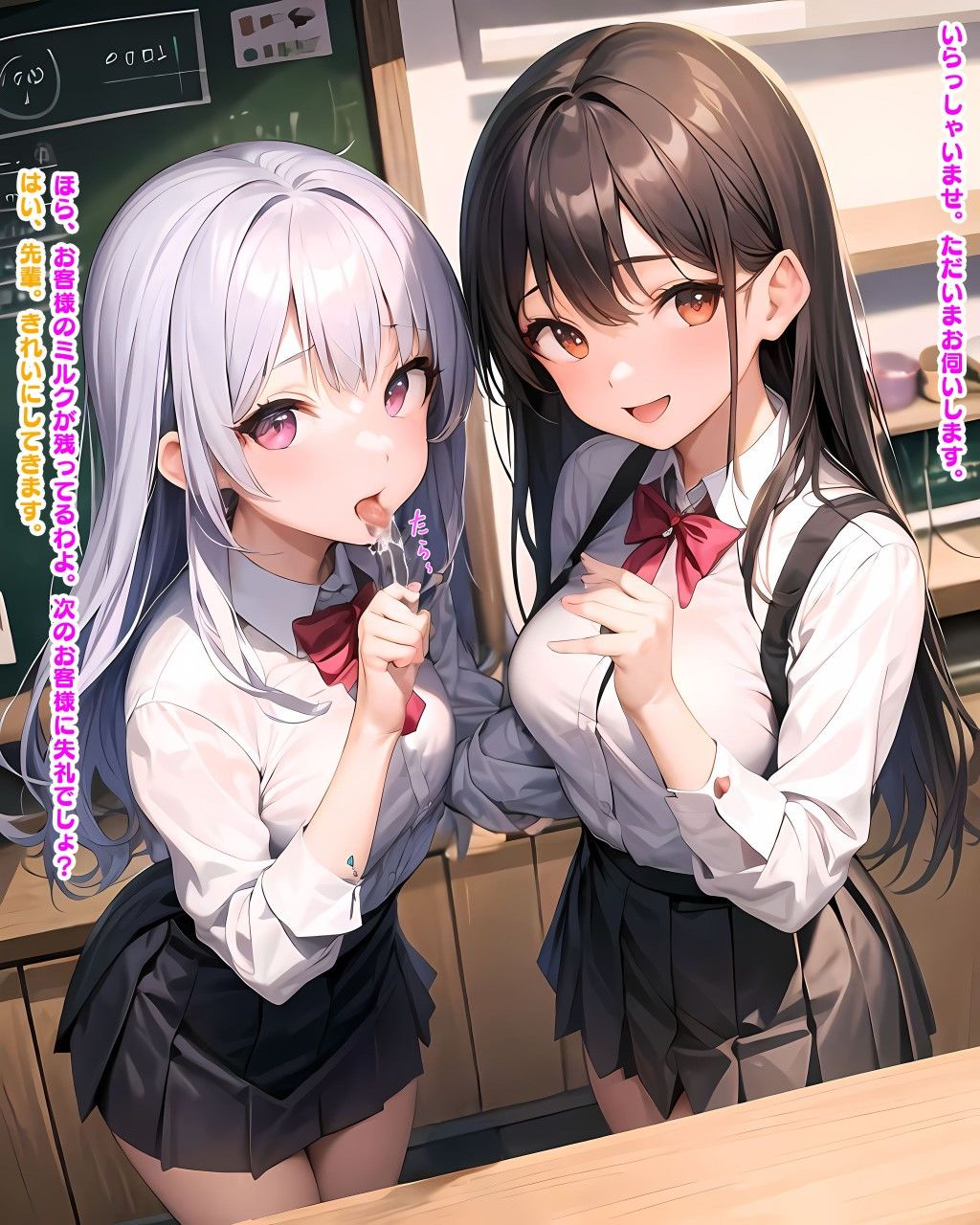 サンプル画像1:あなたの街のミルキングカフェ(あいまいクリエイト) [d_300395]