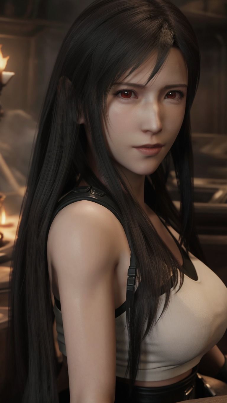 サンプル画像1:FF7ティ◯ァ触手SEX(tentacle AI) [d_300407]