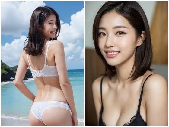 サンプル画像5:AI写真集グラビア10美人の下着姿300P:セクシーなアートAIのレンズで感性の絶頂(AIグラビアプロデューサー) [d_300425]