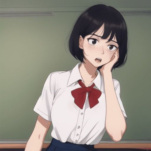 サンプル画像2:AIアニメ、放課後デート（スマホ対応版）(まさなん) [d_300435]