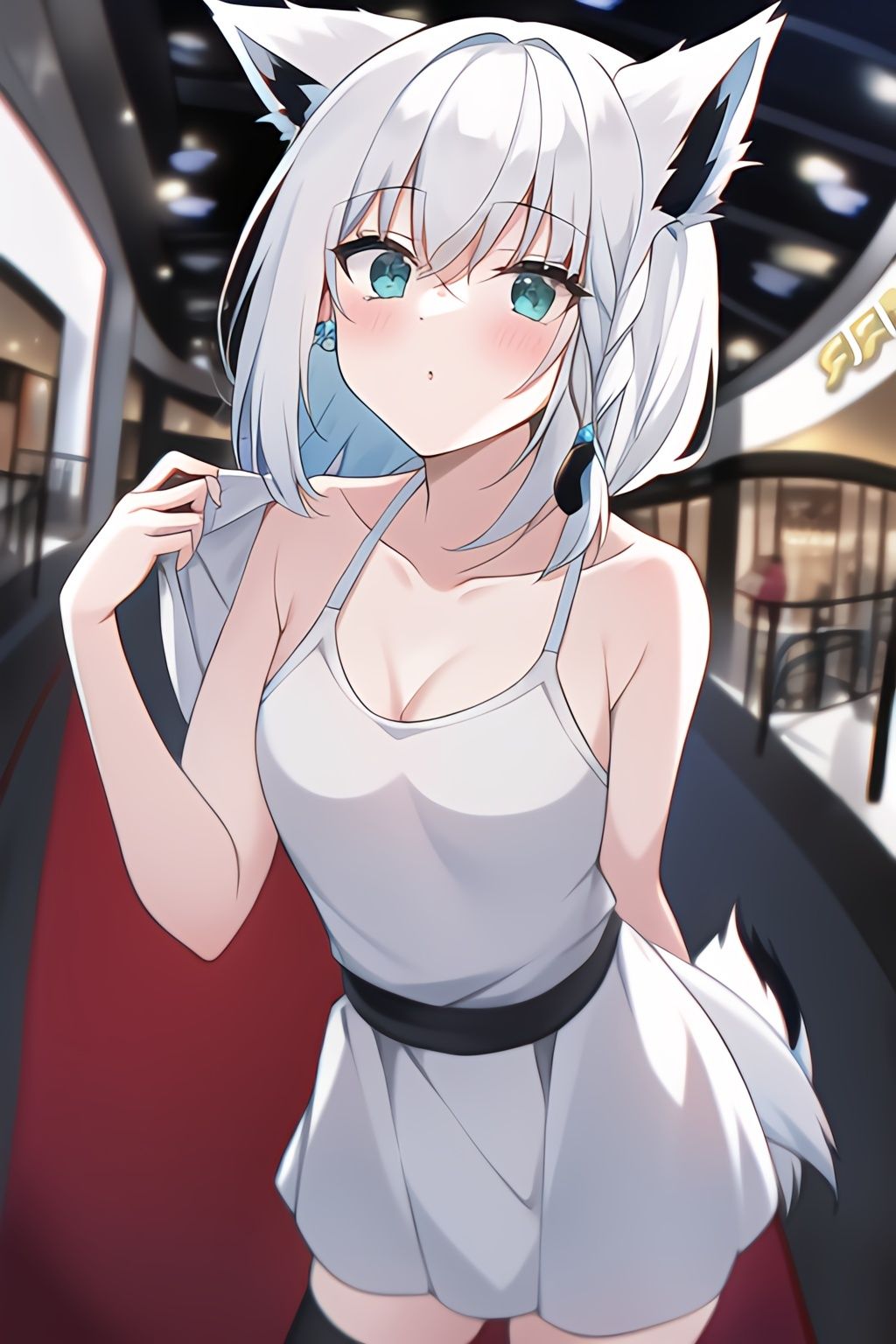 サンプル画像1:【買い切り版】バーチャル衣装故障で羞恥フブちゃん（English translation included）(しそ) [d_300446]