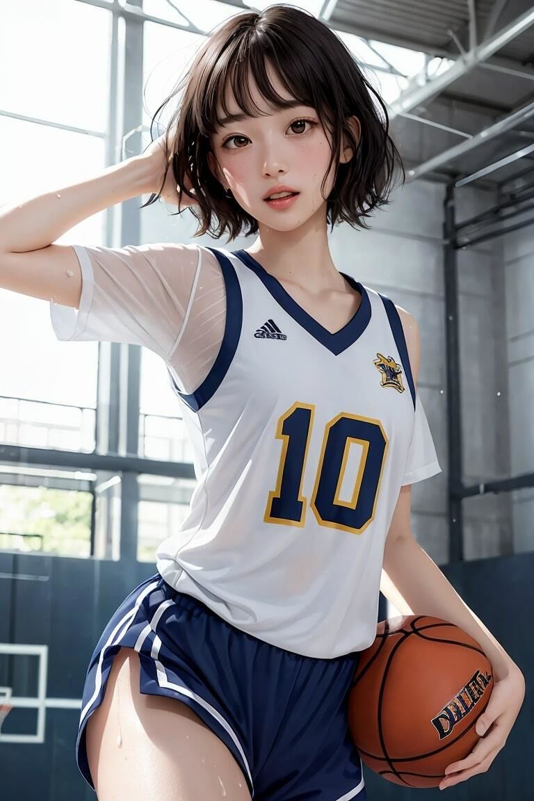 サンプル画像1:バスケットボールビクトリア(さーくるミリア) [d_300453]