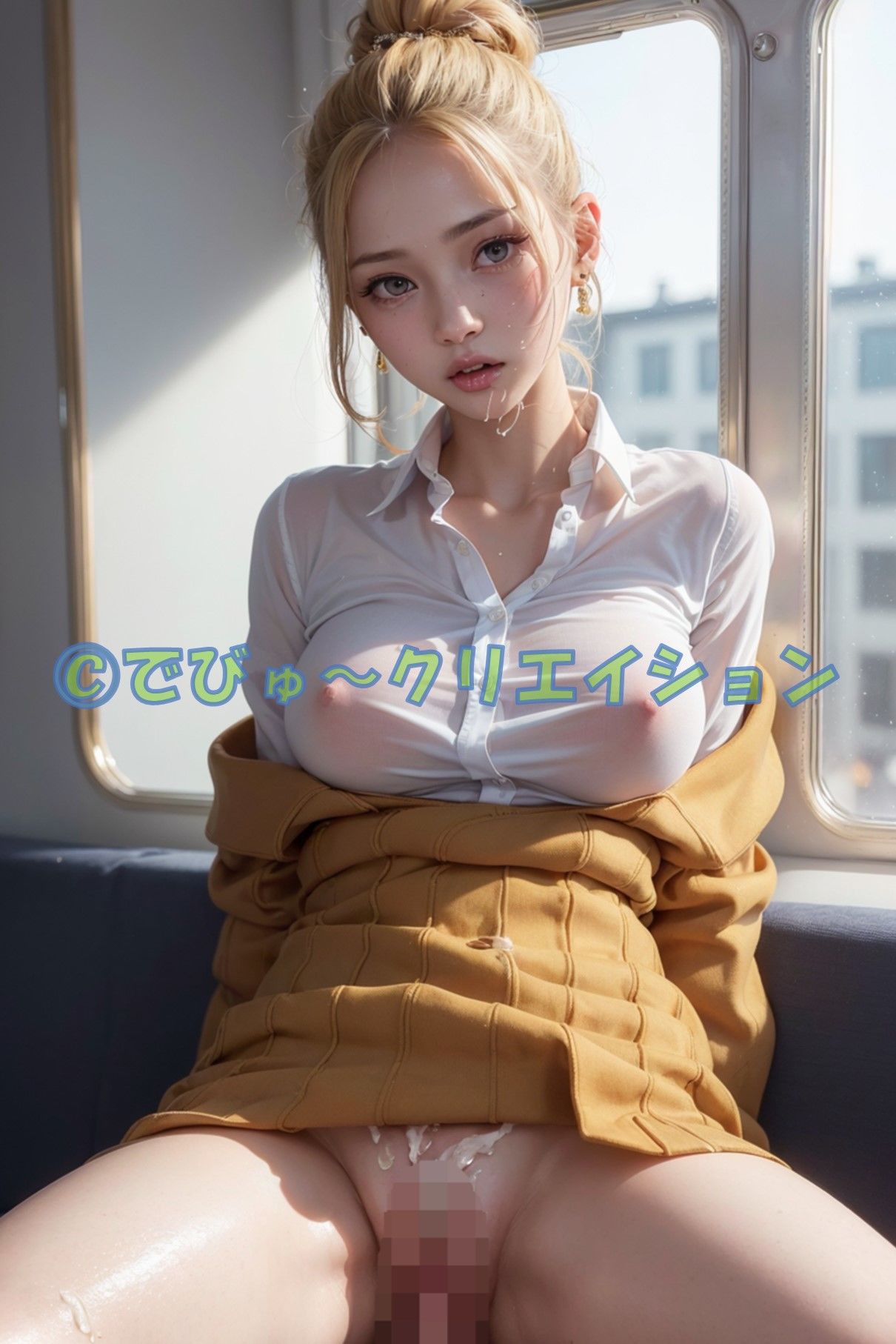 サンプル画像3:ヤれる通学電車〜女子校生編〜(でびゅ〜クリエイション) [d_300544]