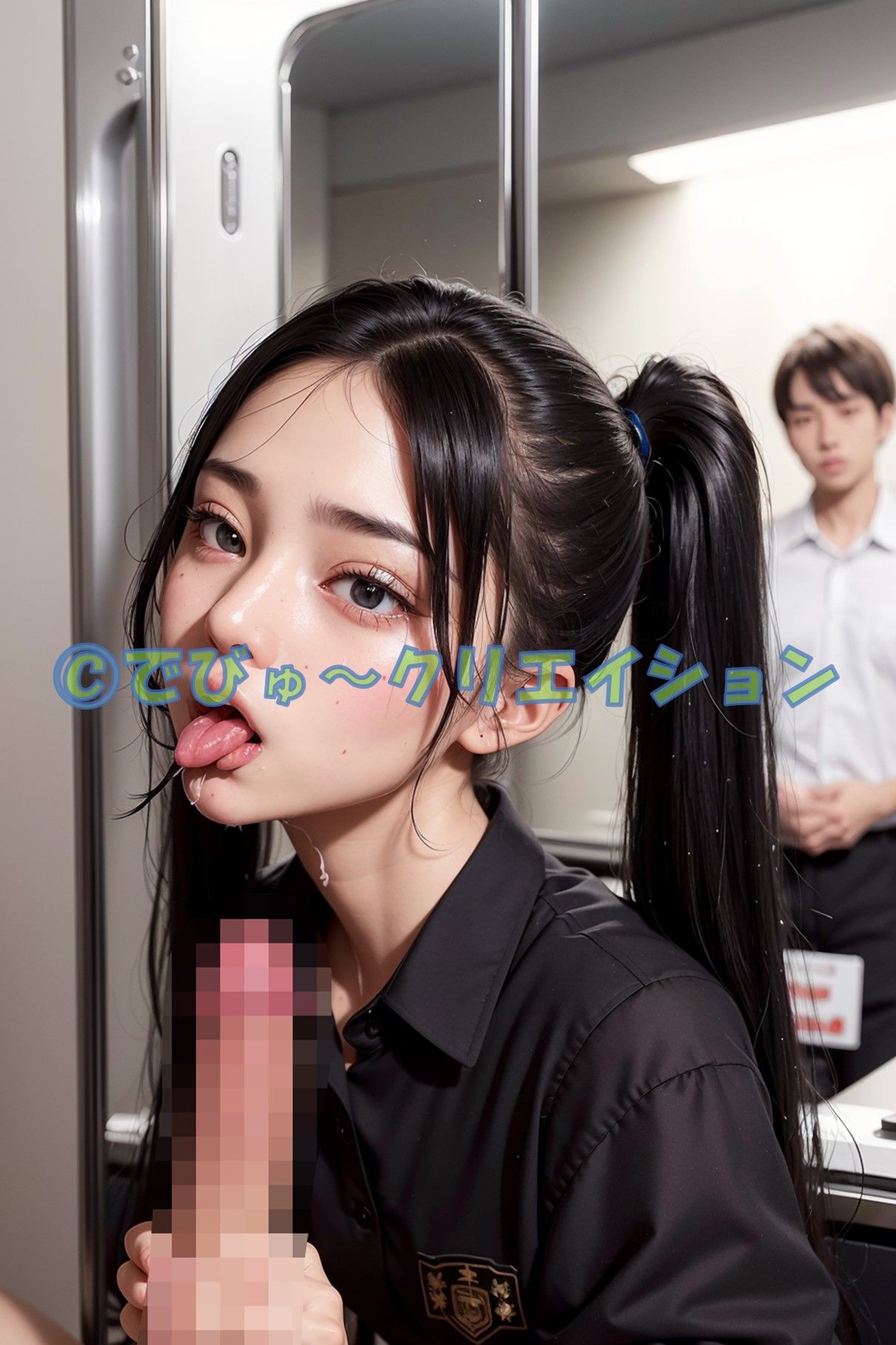 サンプル画像6:ヤれる通学電車〜女子校生編〜(でびゅ〜クリエイション) [d_300544]