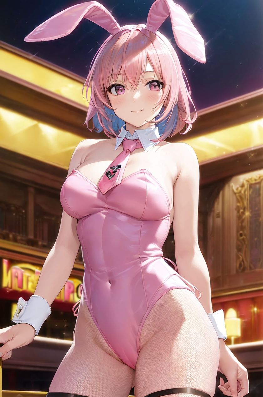 サンプル画像1:淫魔化CG集バニーガール編(pandamwd) [d_300561]