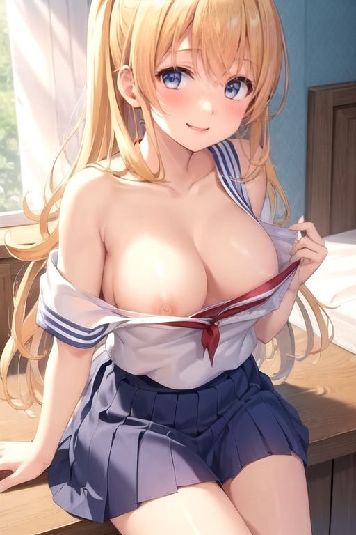 サンプル画像5:女子校生のちら見せ(アイ出版) [d_300585]