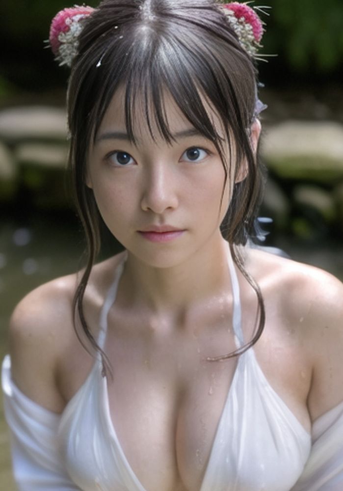 サンプル画像3:神秘の誘惑 美しき巫女の禁断のポーズ集 Vol.04 沐浴 編(魅惑の冒険者) [d_300615]