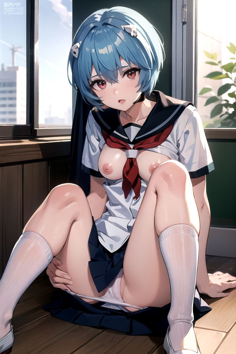 サンプル画像5:制服レイヌード集(AIスイミング) [d_300691]