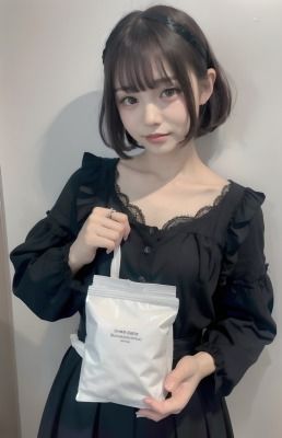 サンプル画像1:えちえち地雷系女子(AIコスプレ美女) [d_300700]