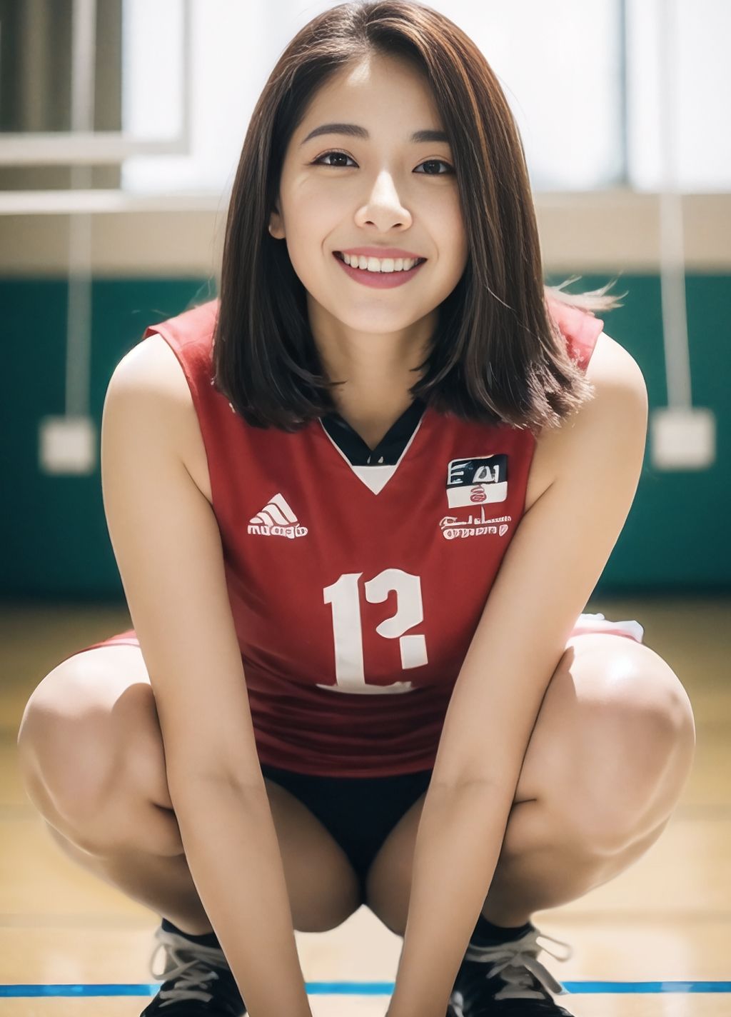 サンプル画像5:全国の美人バレーママさん！撮りました！！Vol.002(Moms Capture) [d_300731]