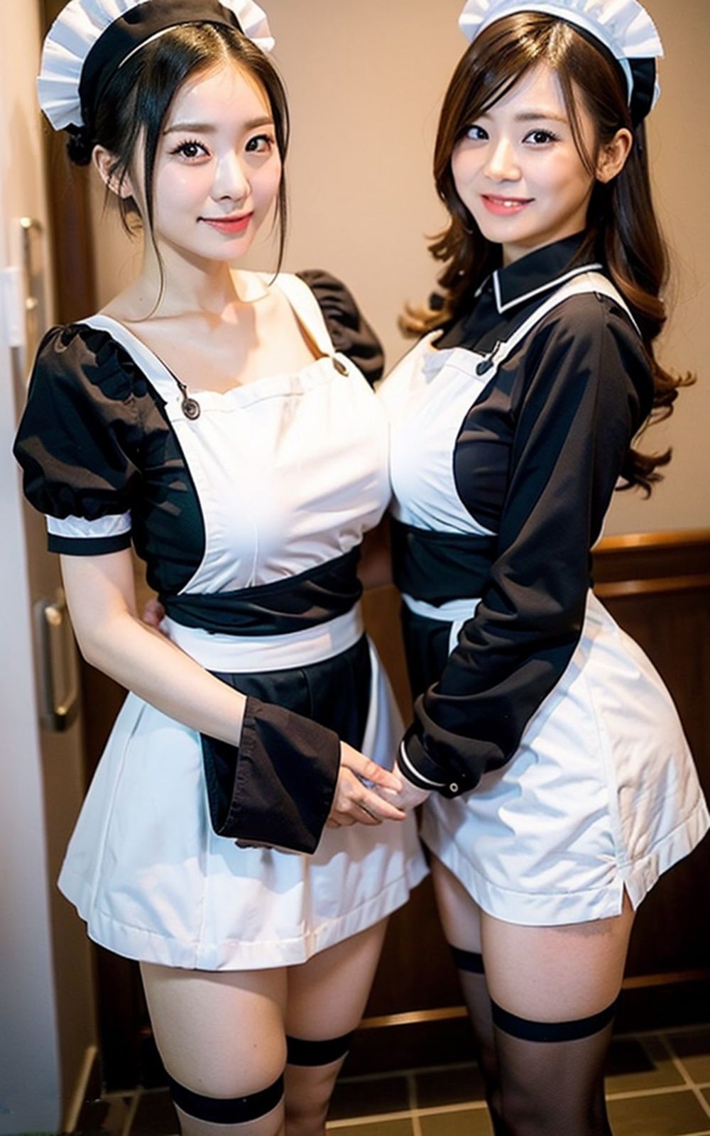 サンプル画像2:仮装美女【AIグラドル編集部vol.8】(AI美女編集部) [d_300758]