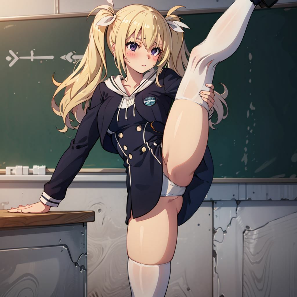 サンプル画像1:有村雛絵 弱みを握られ廃校舎で……(（仮）) [d_300786]