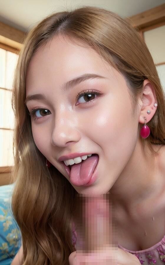 サンプル画像5:舐める女(どフェラチャンネル) [d_300796]