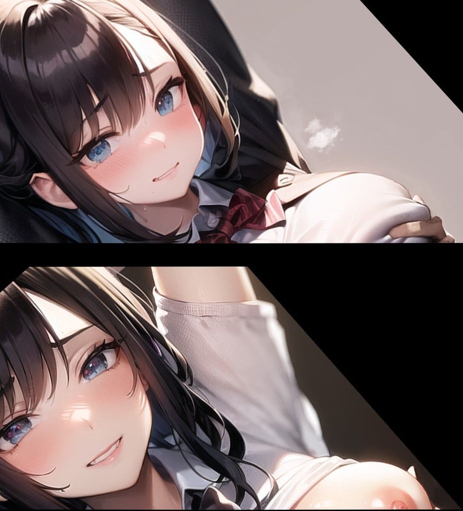 サンプル画像1:背後から胸揉み（等） イラスト集vol.1〜5セット(夜と林檎) [d_300849]