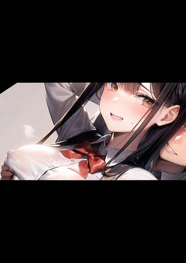 サンプル画像6:背後から胸揉み（等） イラスト集vol.1〜5セット(夜と林檎) [d_300849]