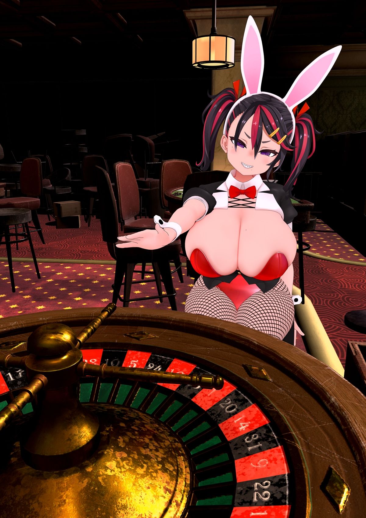 サンプル画像3:フォミカジノへようこそ！/蟻塚 フォミカ(ばーちゃるあんとちゃんねる) [d_300862]