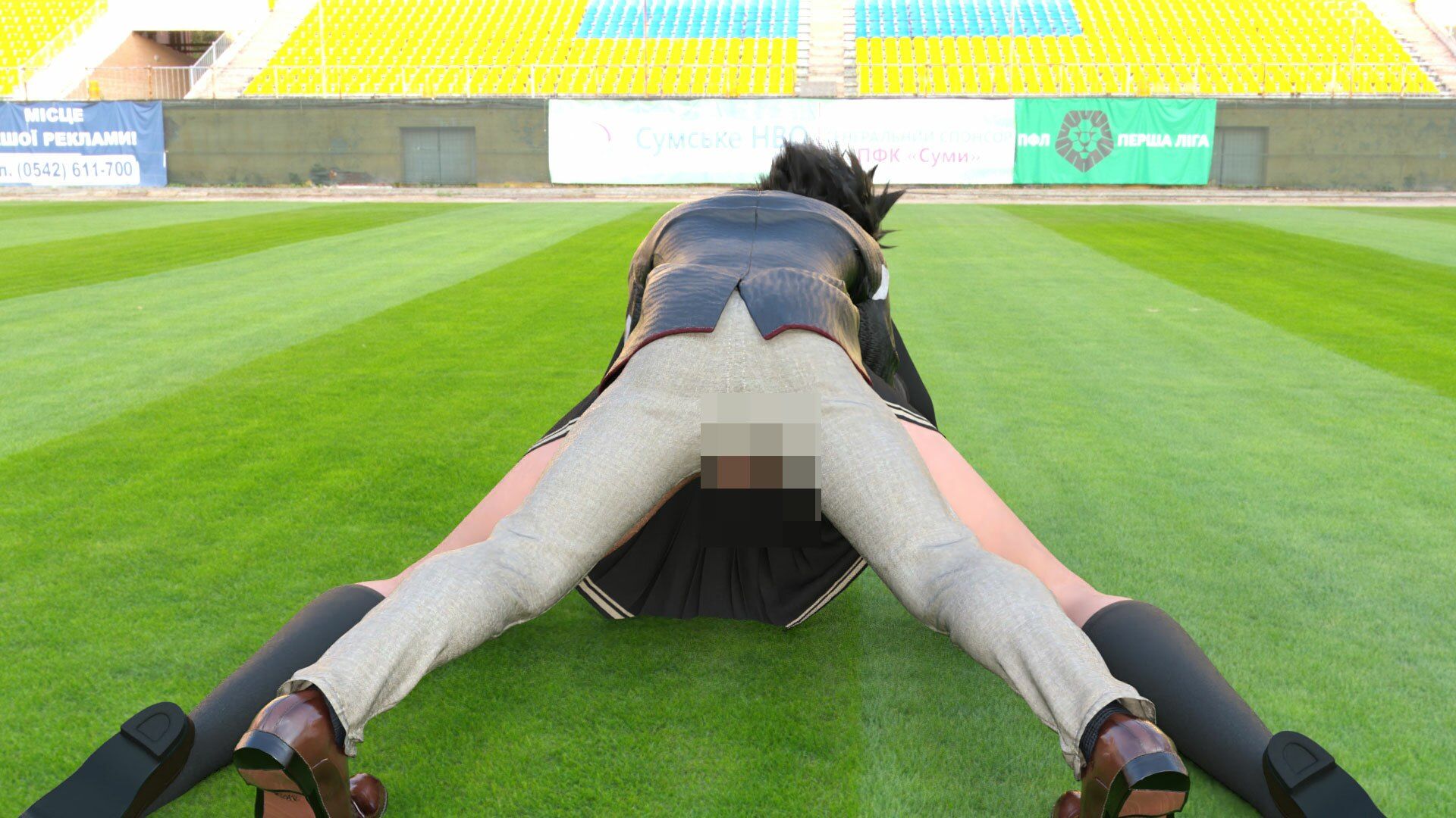 サンプル画像4:万能格闘美女『霧島愛唯（きりしまめい）』のレ○プ現場（後背位2）(Ozone_Layer) [d_300867]