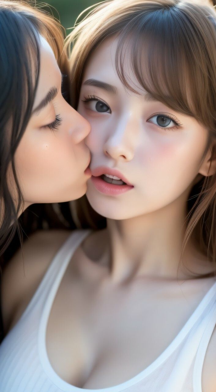 サンプル画像1:KISS MANIA(AI美女KANA) [d_300924]