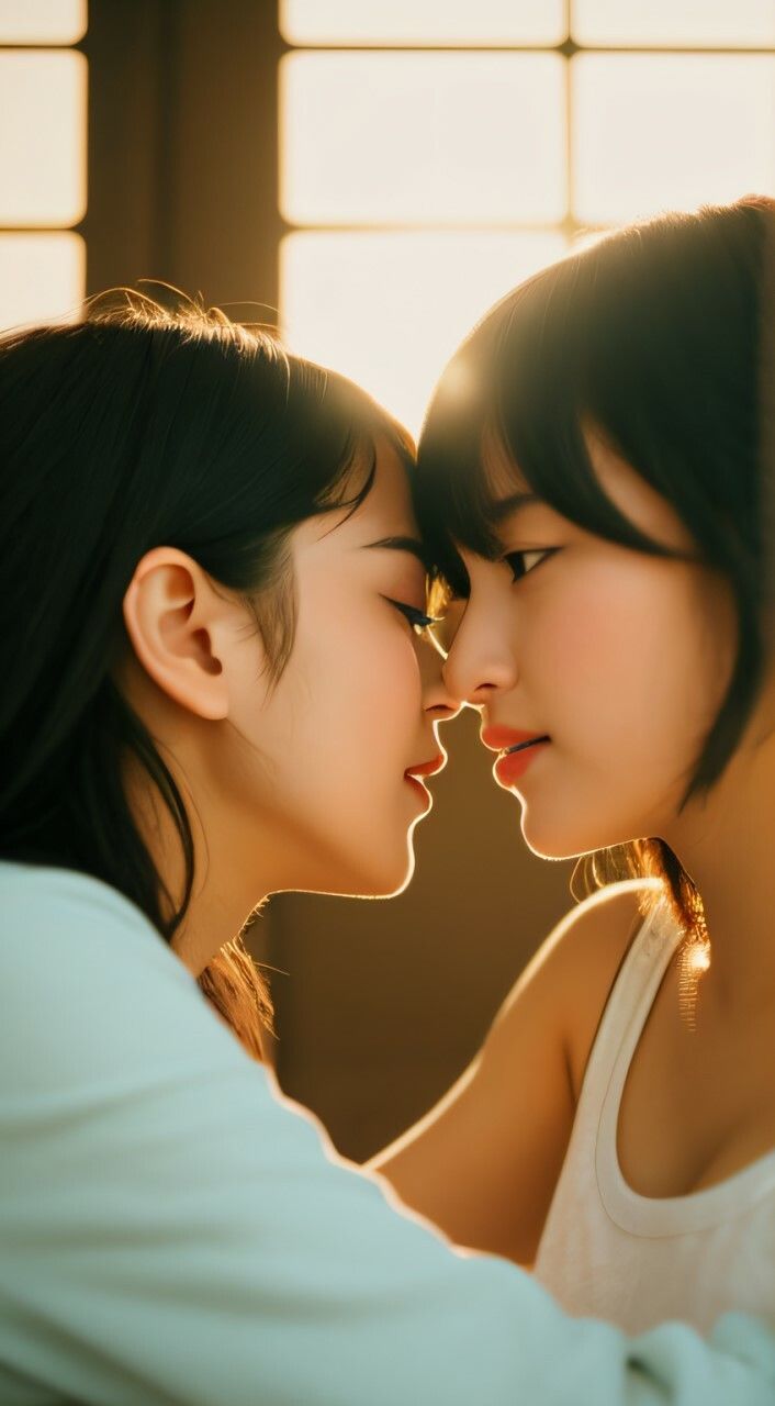 サンプル画像3:KISS MANIA(AI美女KANA) [d_300924]