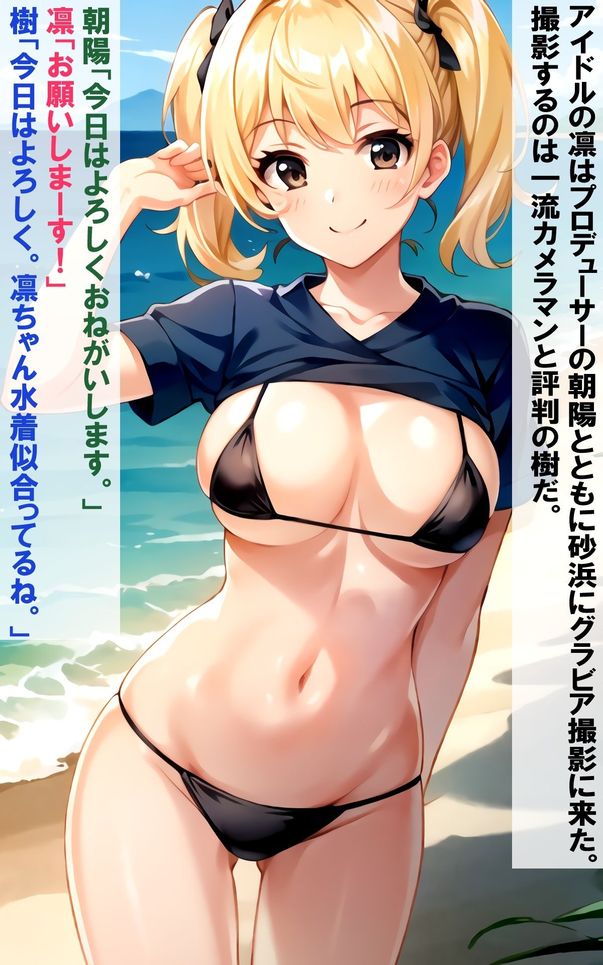 サンプル画像1:プロデューサーの知らないところで犯●れていたアイドル(aiルペルカリア) [d_300949]