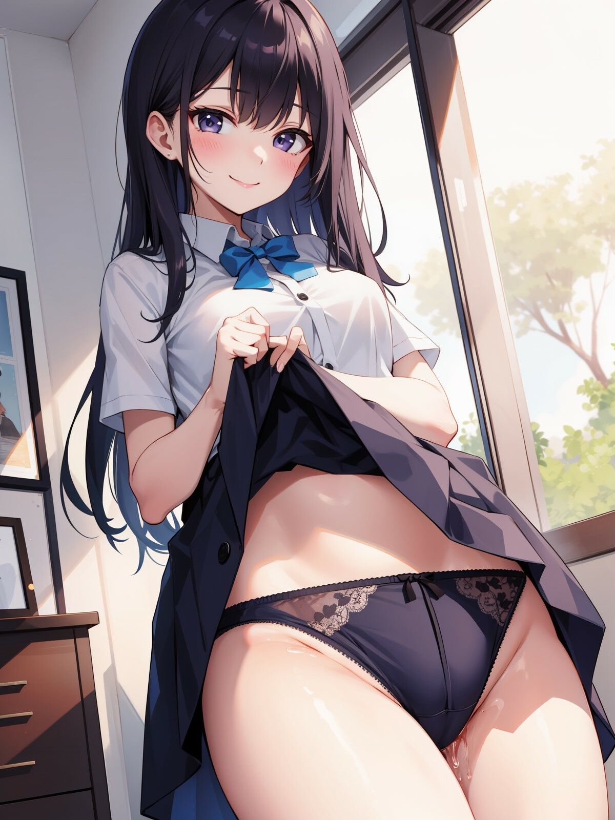 サンプル画像1:抜き打ち下着検査(二次元妄想プロジェクト) [d_300976]