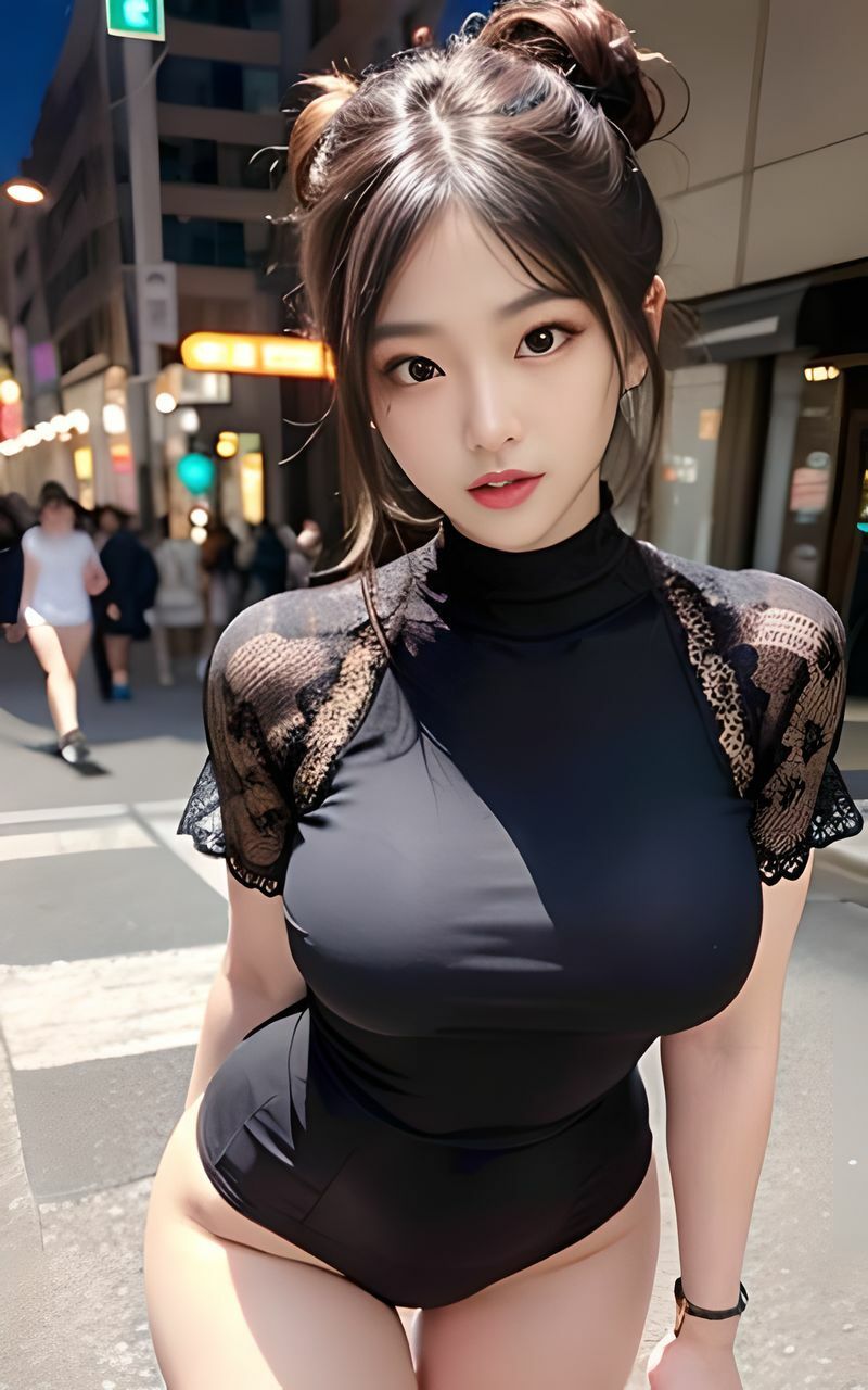 サンプル画像5:今どきの露出4むっちり巨乳の人妻たちパート2(enchante) [d_300987]