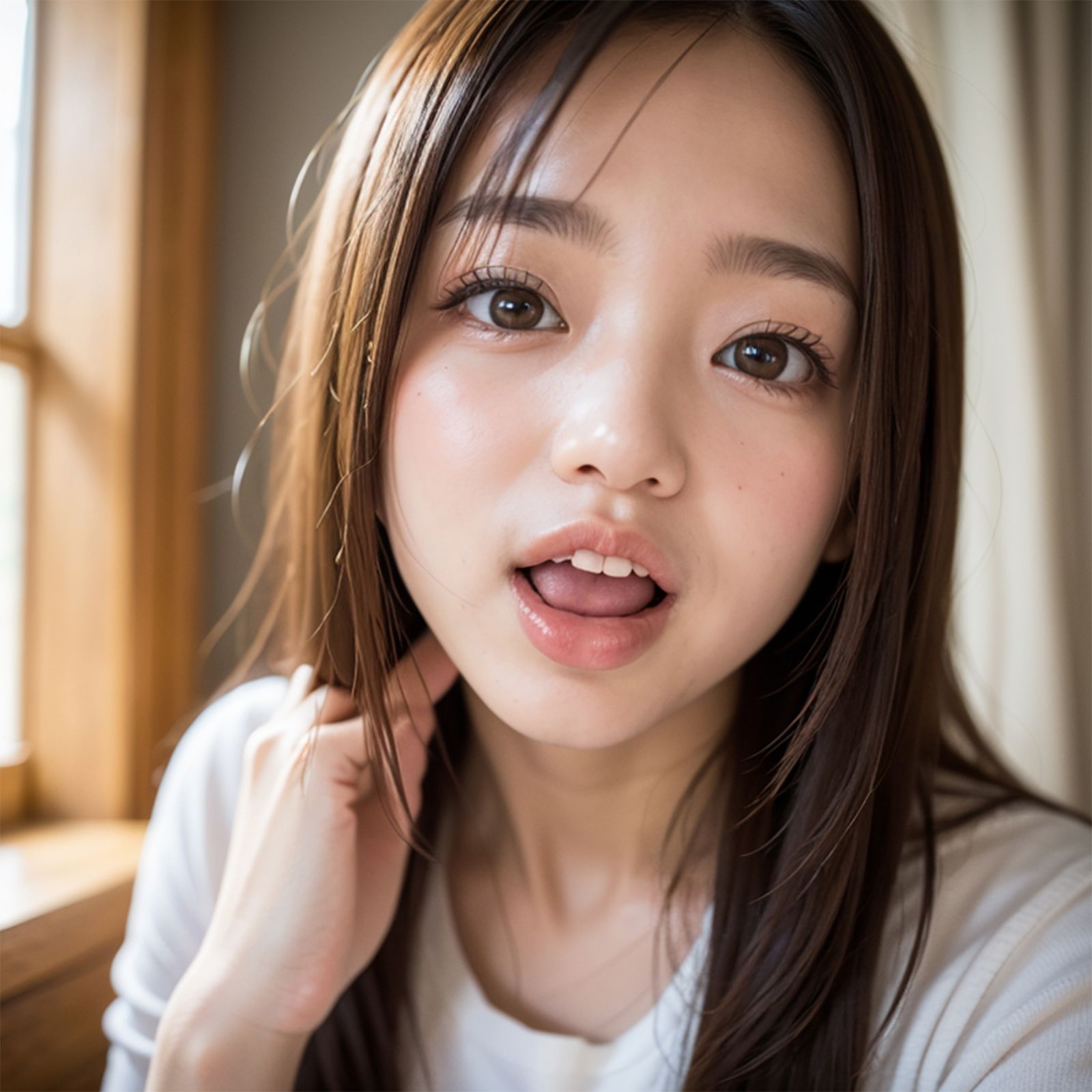 サンプル画像1:美少女フェラ(エーアイクリエイト) [d_301086]