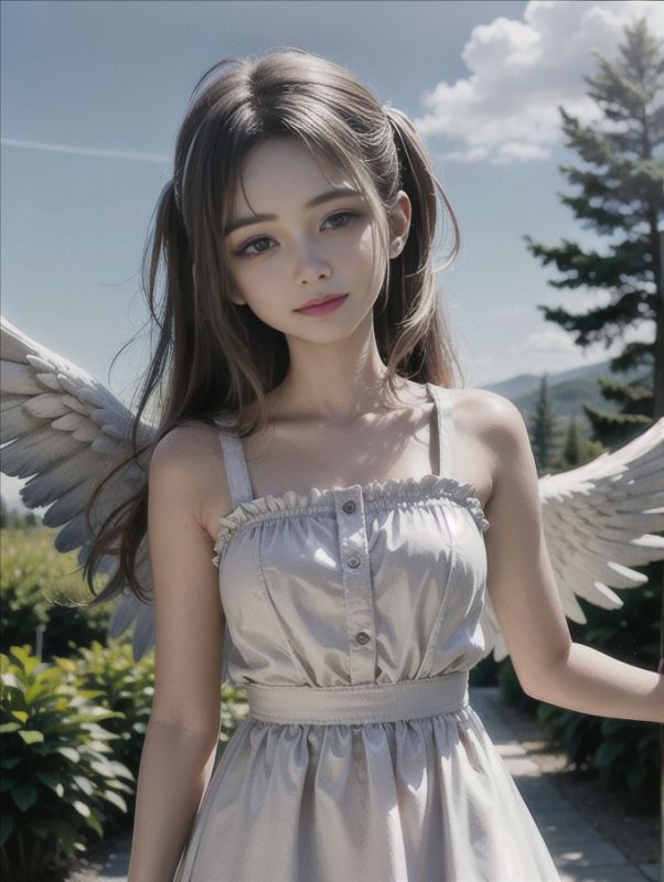 サンプル画像1:少女天使(六六（健全）) [d_301096]