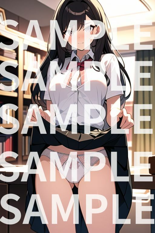 サンプル画像1:【男の欲望】スカートをたくしあげてパンツ見せてもらいたい(サイコロ) [d_301114]