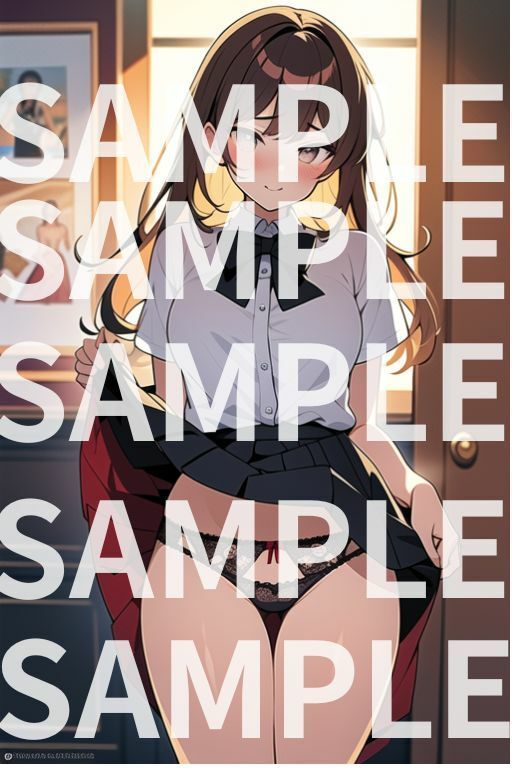 サンプル画像2:【男の欲望】スカートをたくしあげてパンツ見せてもらいたい(サイコロ) [d_301114]