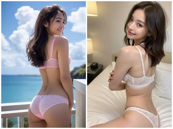 サンプル画像5:AI写真集グラビア11美人の下着姿300P心を打つ美:AIの目で見た深い感動(AIグラビアプロデューサー) [d_301141]