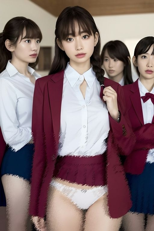 サンプル画像1:女学生たちのパンツを視る2(スタジオTOMO) [d_301150]