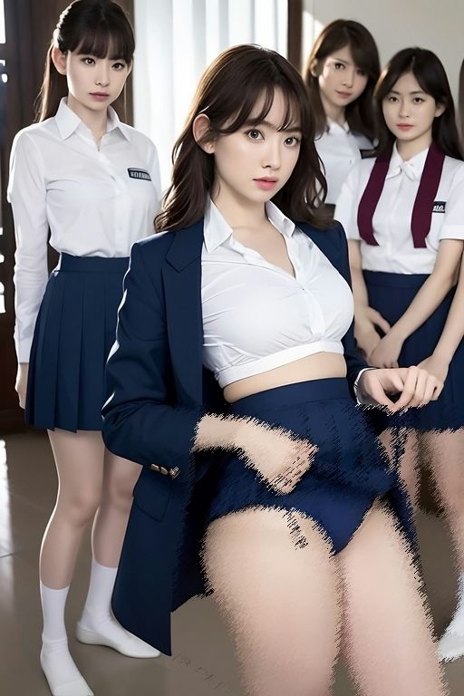 サンプル画像4:女学生たちのパンツを視る2(スタジオTOMO) [d_301150]