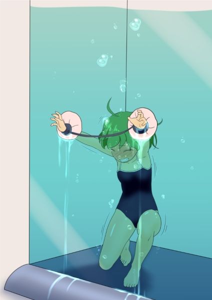 サンプル画像1:水責めイラスト集3(別の部屋) [d_301156]