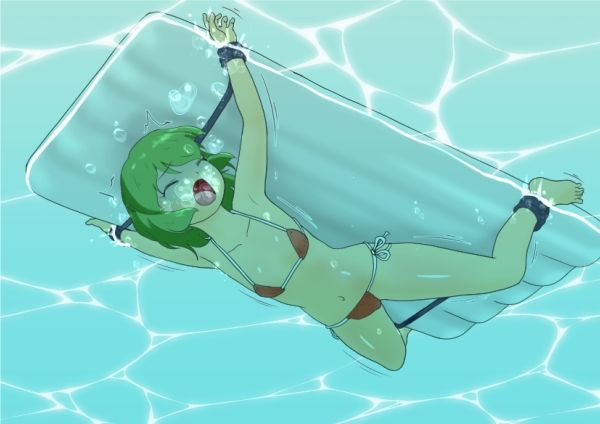 サンプル画像2:水責めイラスト集3(別の部屋) [d_301156]