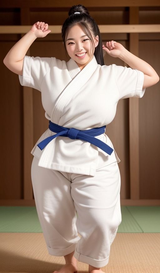 サンプル画像2:AI美女むちむち格闘家 japanese日本人 柔道家 拳法 レスリング 空手 相撲 レスラー ボクシング ムエタイ ぽっちゃり ちょいぽちゃ おデブ 美人 美少女 えろかわ 誘惑 大人 ベッド グラビア写真集 アイドル 可愛い 激カワ 巨乳 並乳 むちむち コスプレ アスリート 陸上競技 AI生成(AI美女wearing@BY PENCO) [d_301163]