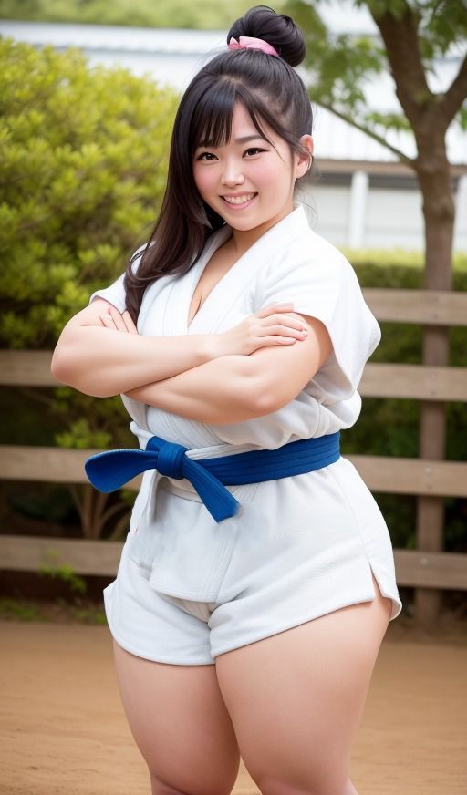 サンプル画像3:AI美女むちむち格闘家 japanese日本人 柔道家 拳法 レスリング 空手 相撲 レスラー ボクシング ムエタイ ぽっちゃり ちょいぽちゃ おデブ 美人 美少女 えろかわ 誘惑 大人 ベッド グラビア写真集 アイドル 可愛い 激カワ 巨乳 並乳 むちむち コスプレ アスリート 陸上競技 AI生成(AI美女wearing@BY PENCO) [d_301163]