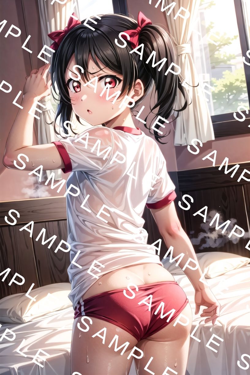 サンプル画像1:ラブ〇イブ！ 汗だくに〇集 ［透けブルマ］(HNM) [d_301198]