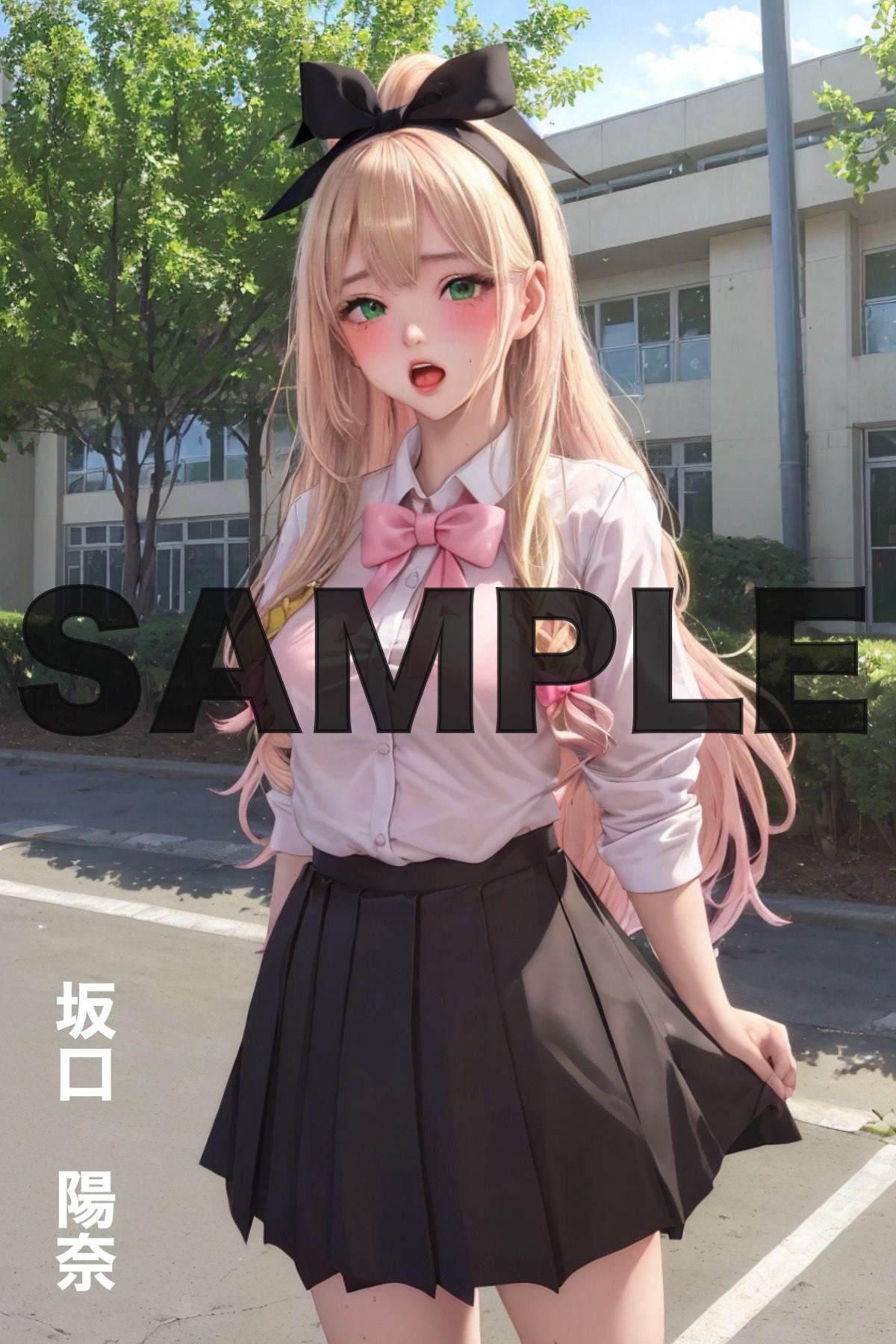 サンプル画像1:学校の人気者「坂口陽奈」の性奴●堕ち(あいのコミック) [d_301210]