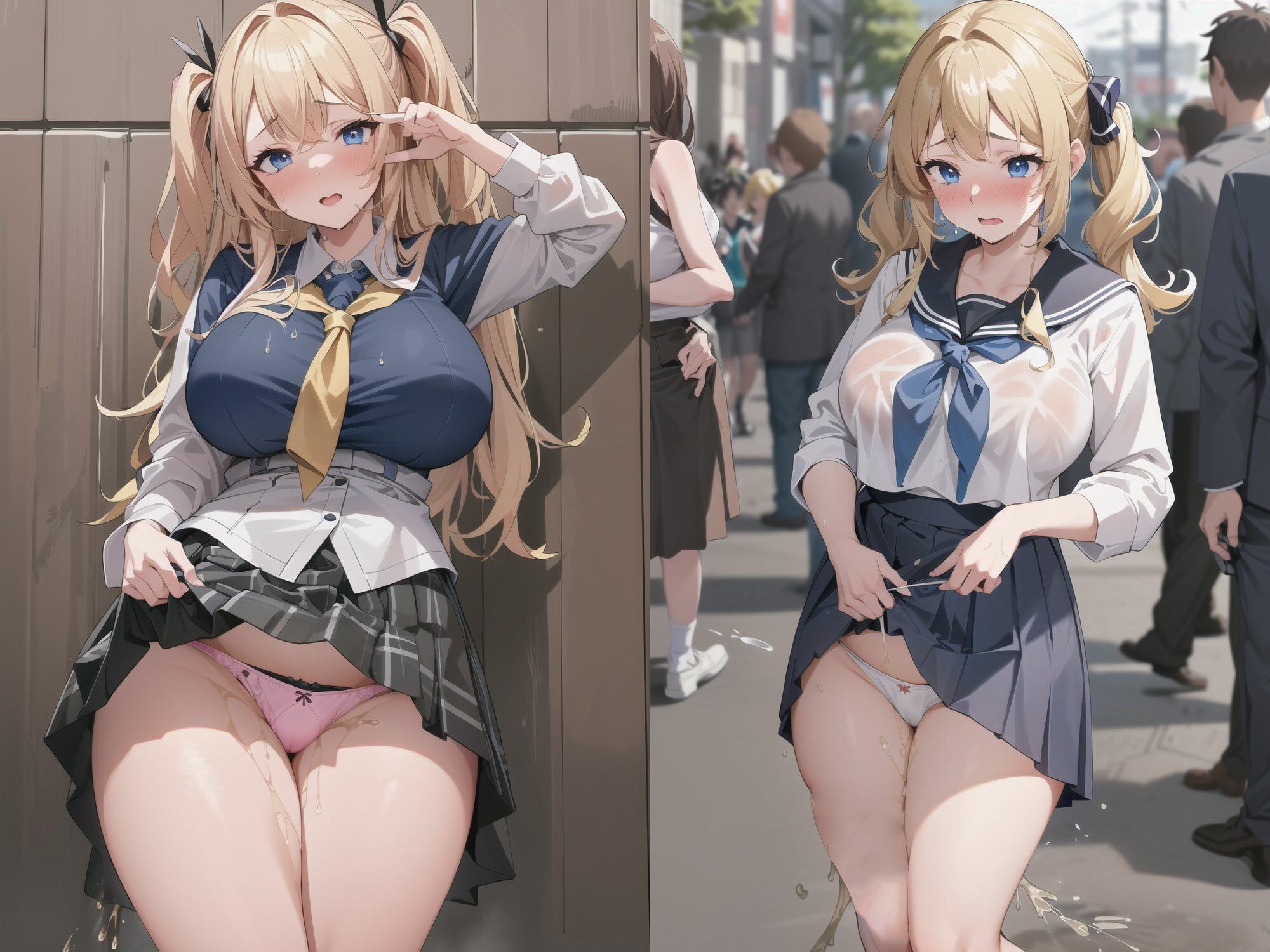 サンプル画像1:おしっこJK図鑑4(引きこもりんご) [d_301232]