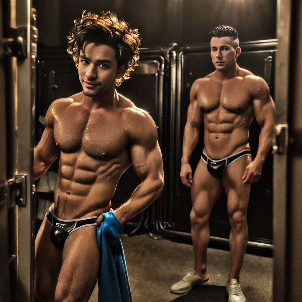 サンプル画像6:筋肉室〜筋肉だけの部屋〜(筋肉室) [d_301243]