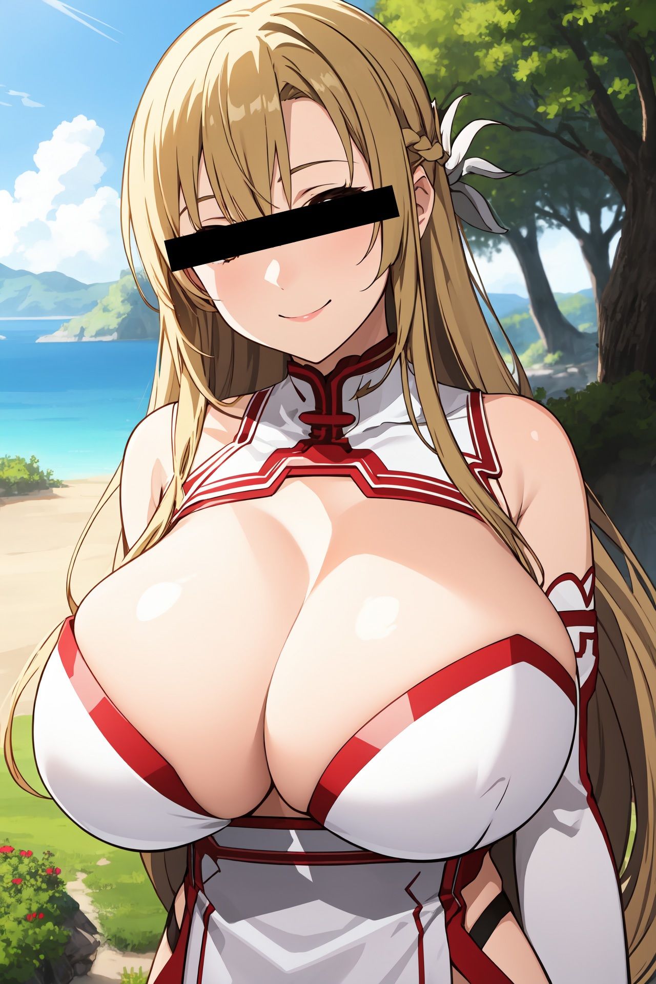 サンプル画像1:アインクラッドの攻略やめたア〇ナ(コロッケ) [d_301265]